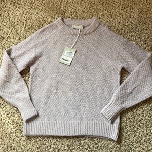 Everlane 💎 Diamond Stitch Alpaca Sweater - like new